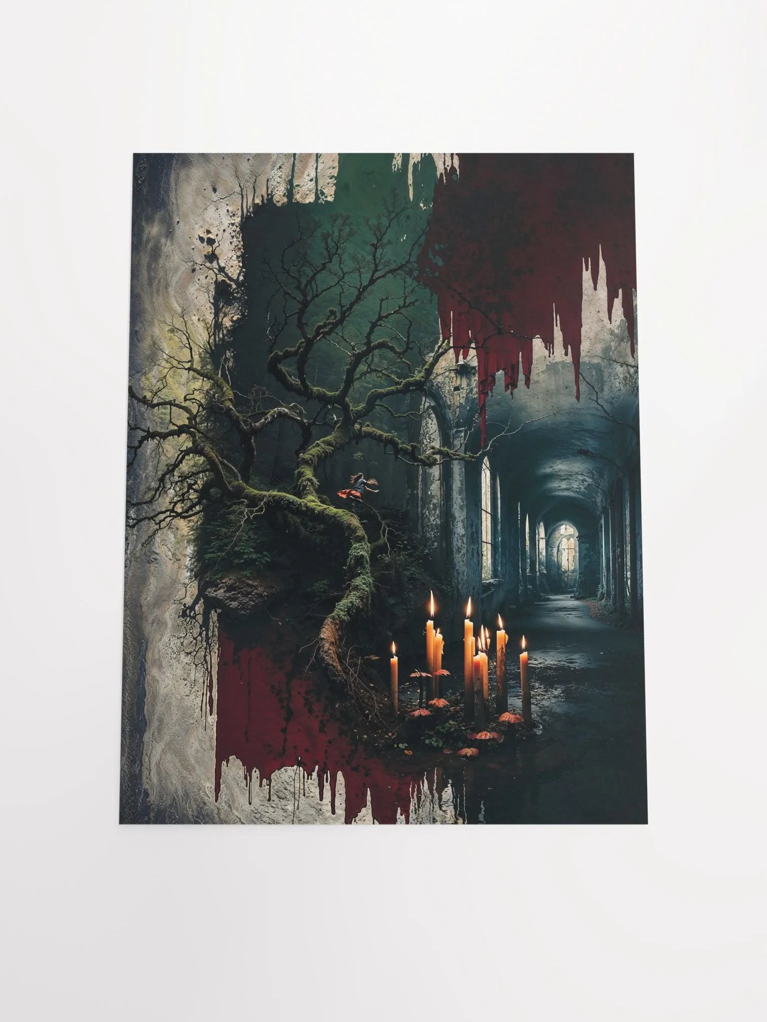 Gothic Corridor Matte Poster product image (7)