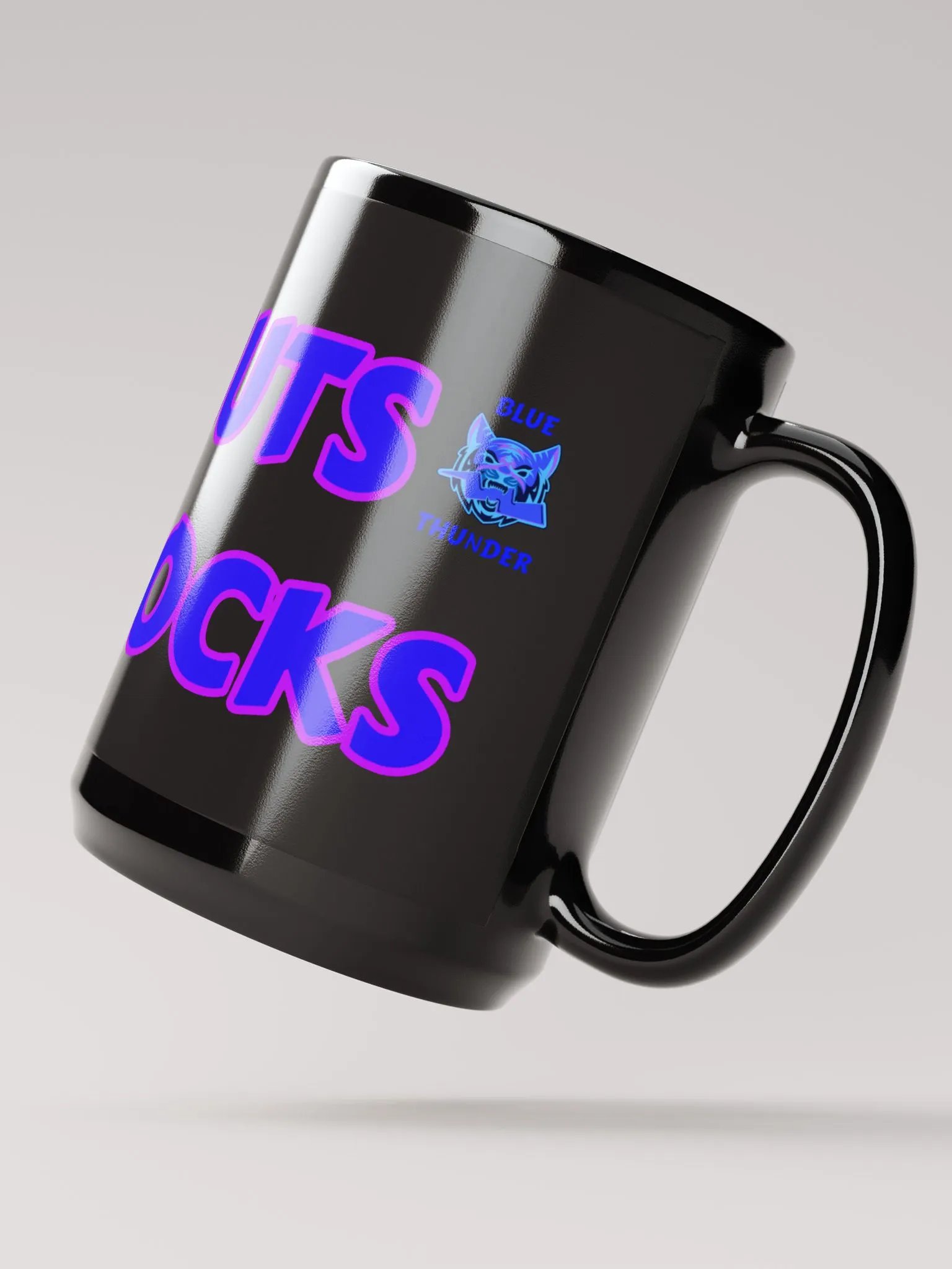 FLUCK/BOLLOCKS Neon Rebellion Mug product image (2)