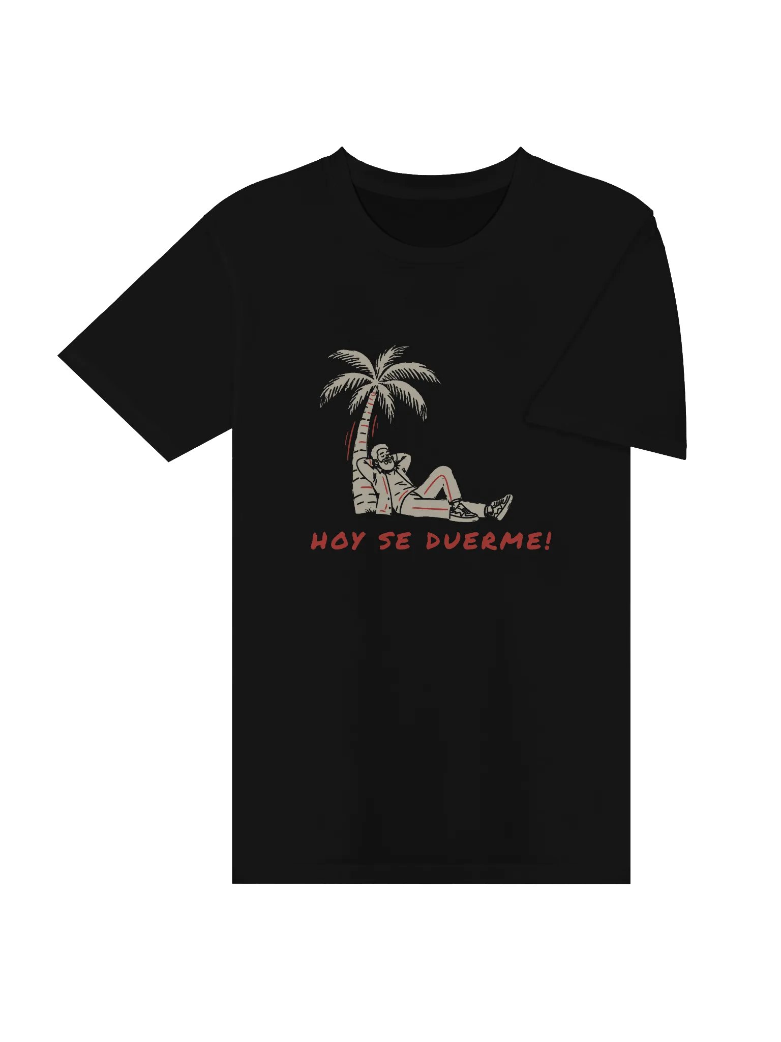Hoy Se Duerme Tee — Black product image (3)