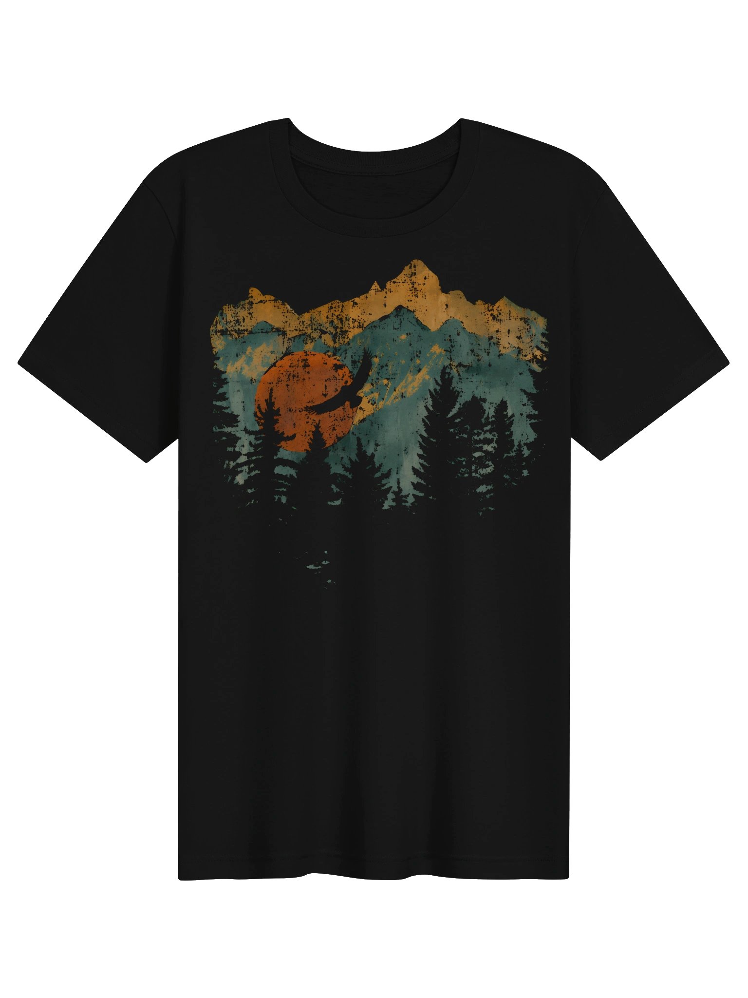 Sunset Pines Mountain T-Shirt product image (1)