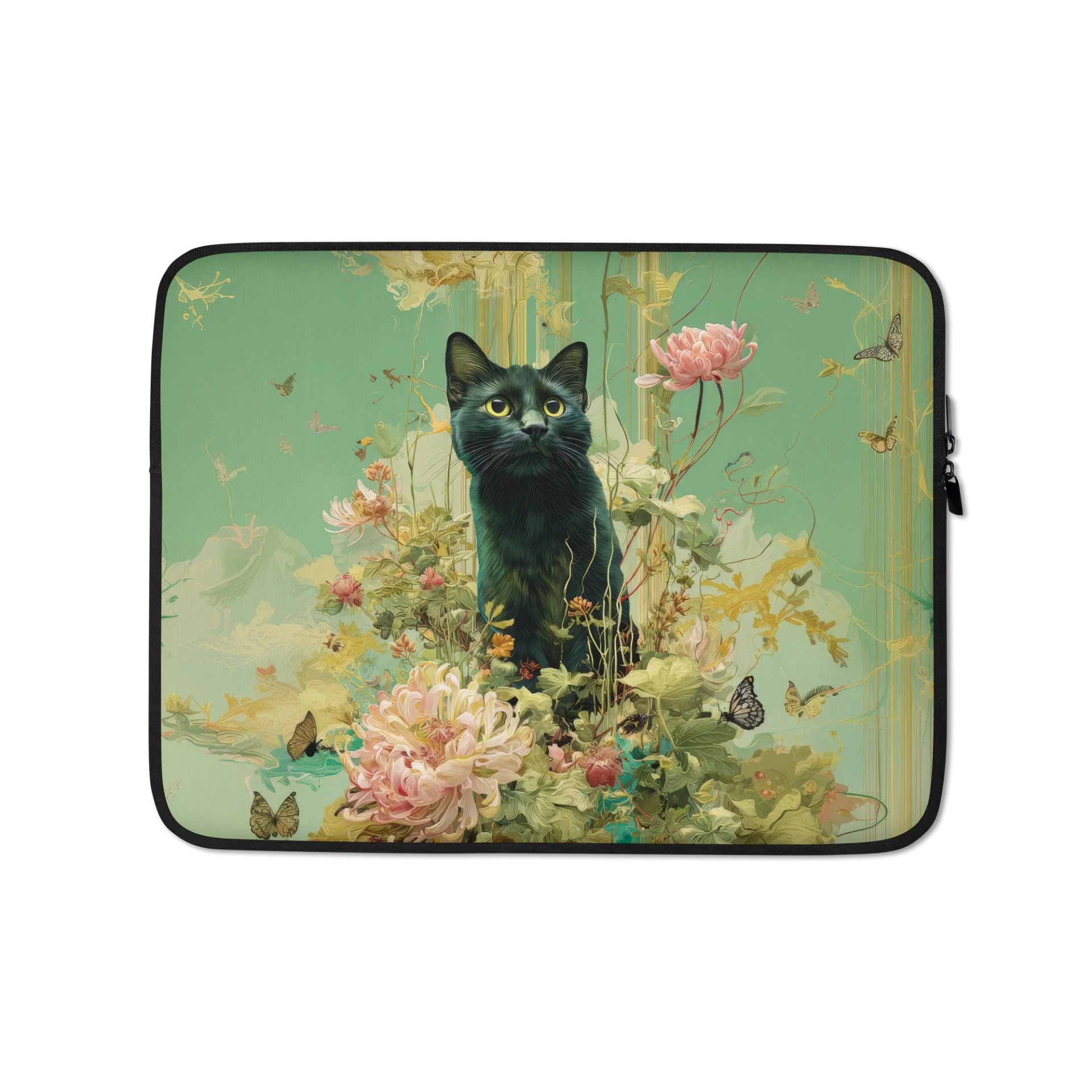 Kitty in Wonderland Laptop Sleeve product image (1)