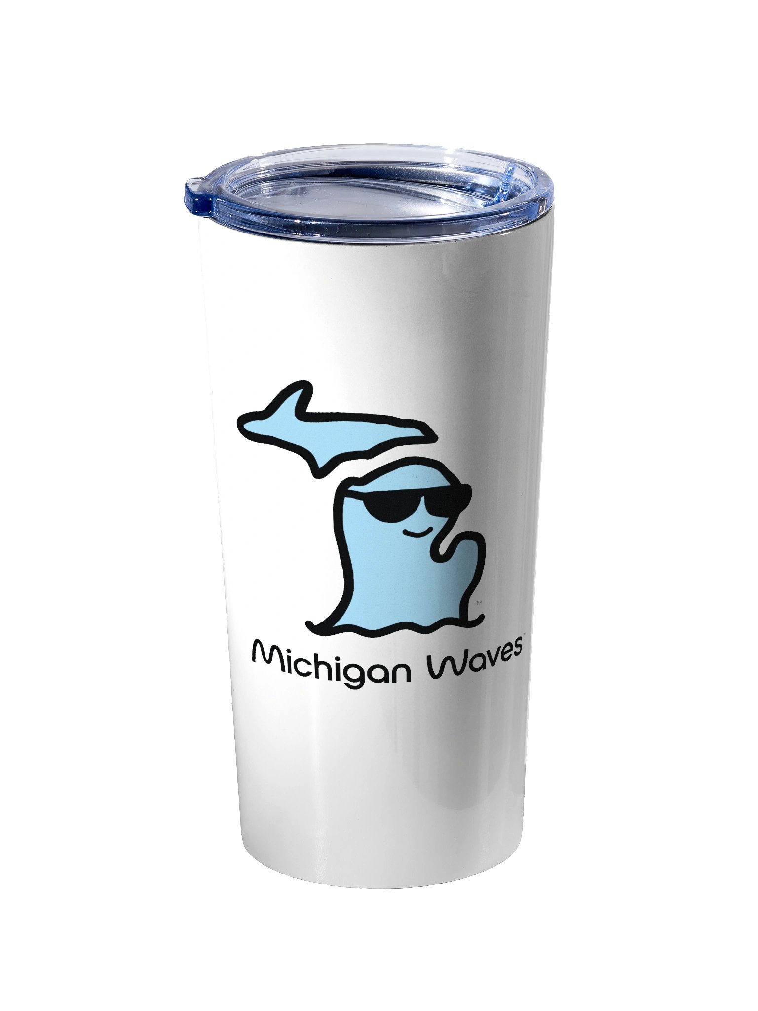 Michigan Waves™ Stainless Travel Mug product image (2)