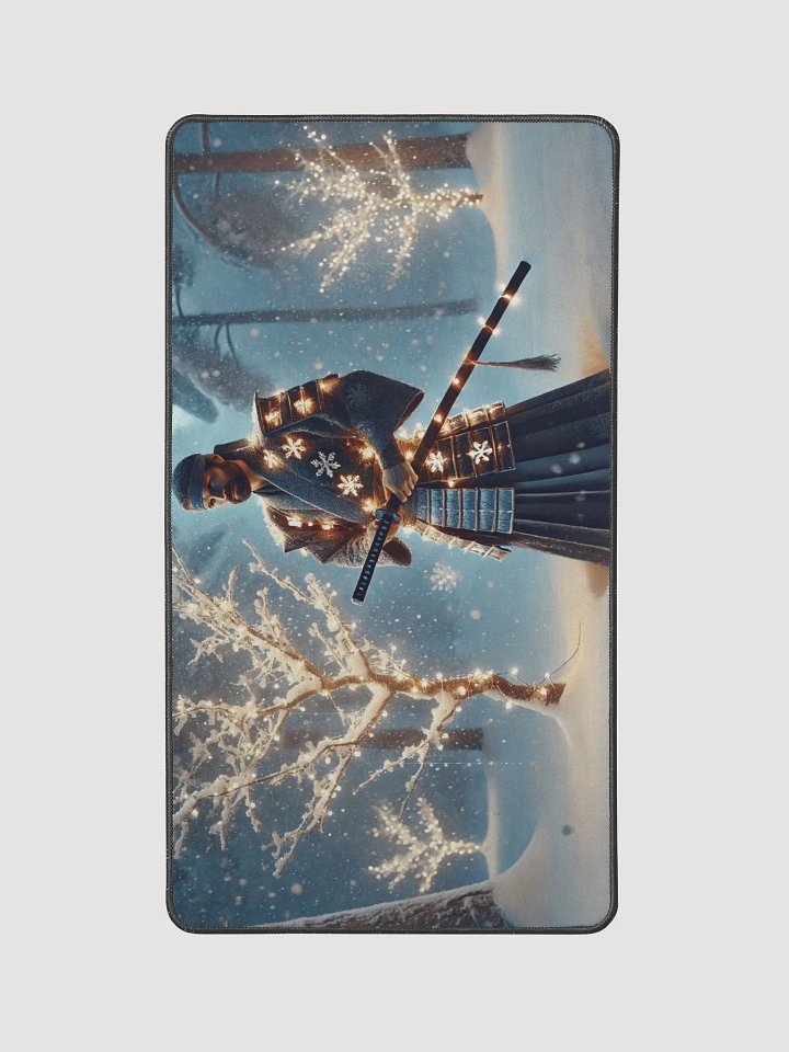 Winter Samurai Desk Mat - 12"x22" product image (2)