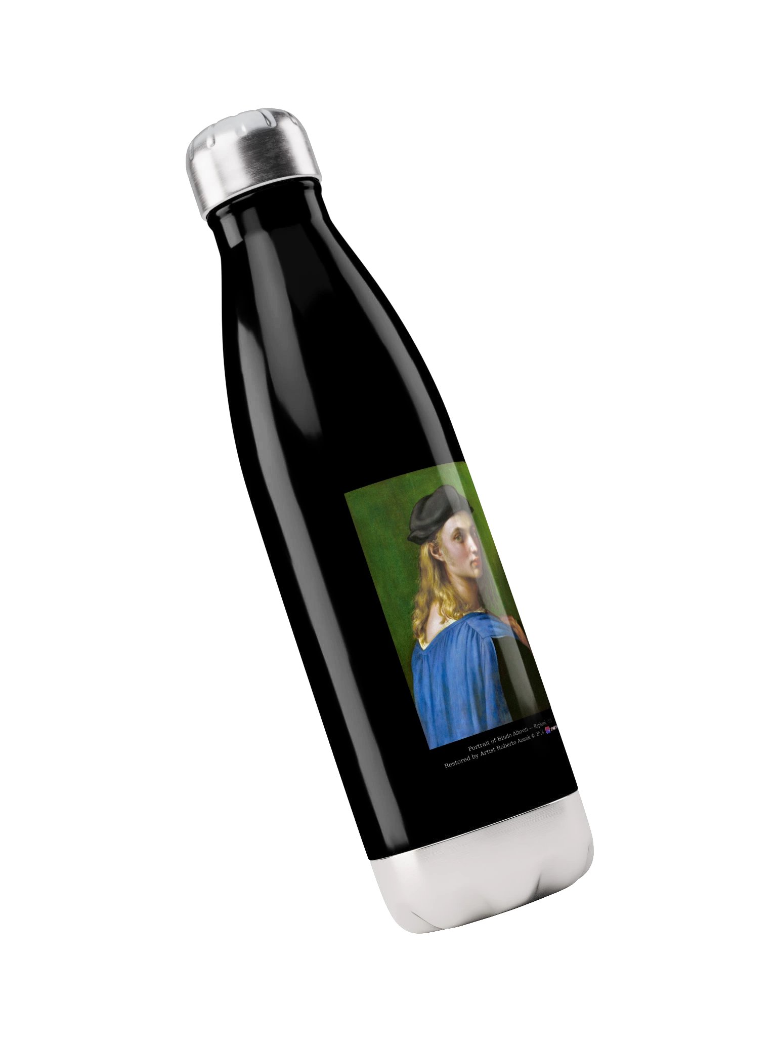 Portrait of Bindo Altoviti — Water Bottle product image (3)