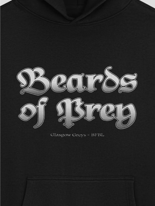 Glasgow Greys "Beards of Prey" Hoodie product image (2)