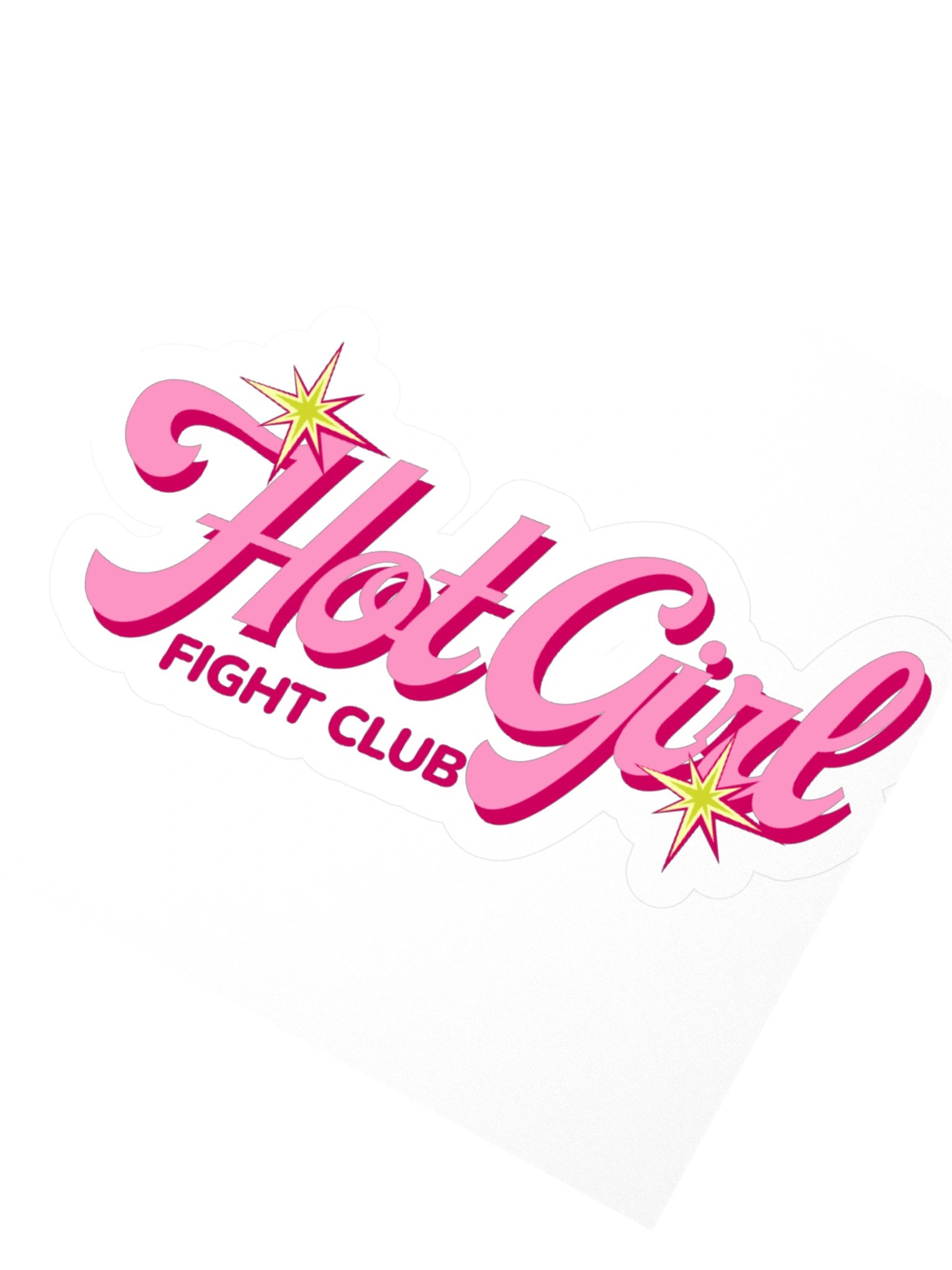 Hot Girl Fight Club Sticker product image (6)