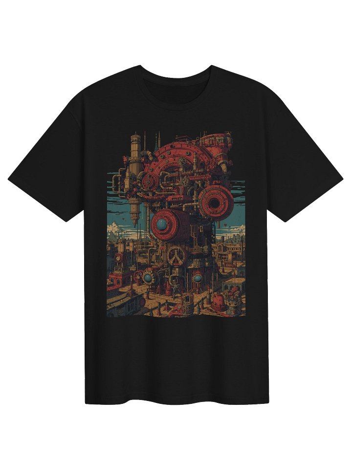 Retro-Futurist Machine City T-Shirt product image (1)
