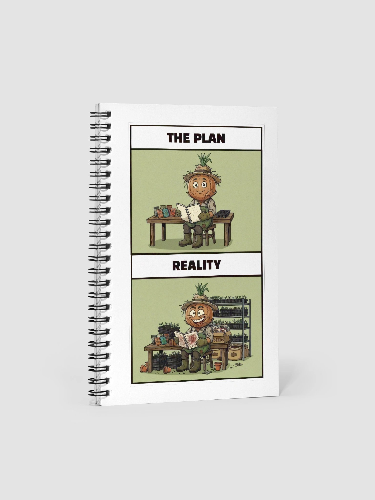Garden Planning Chaos Notebook product image (1)