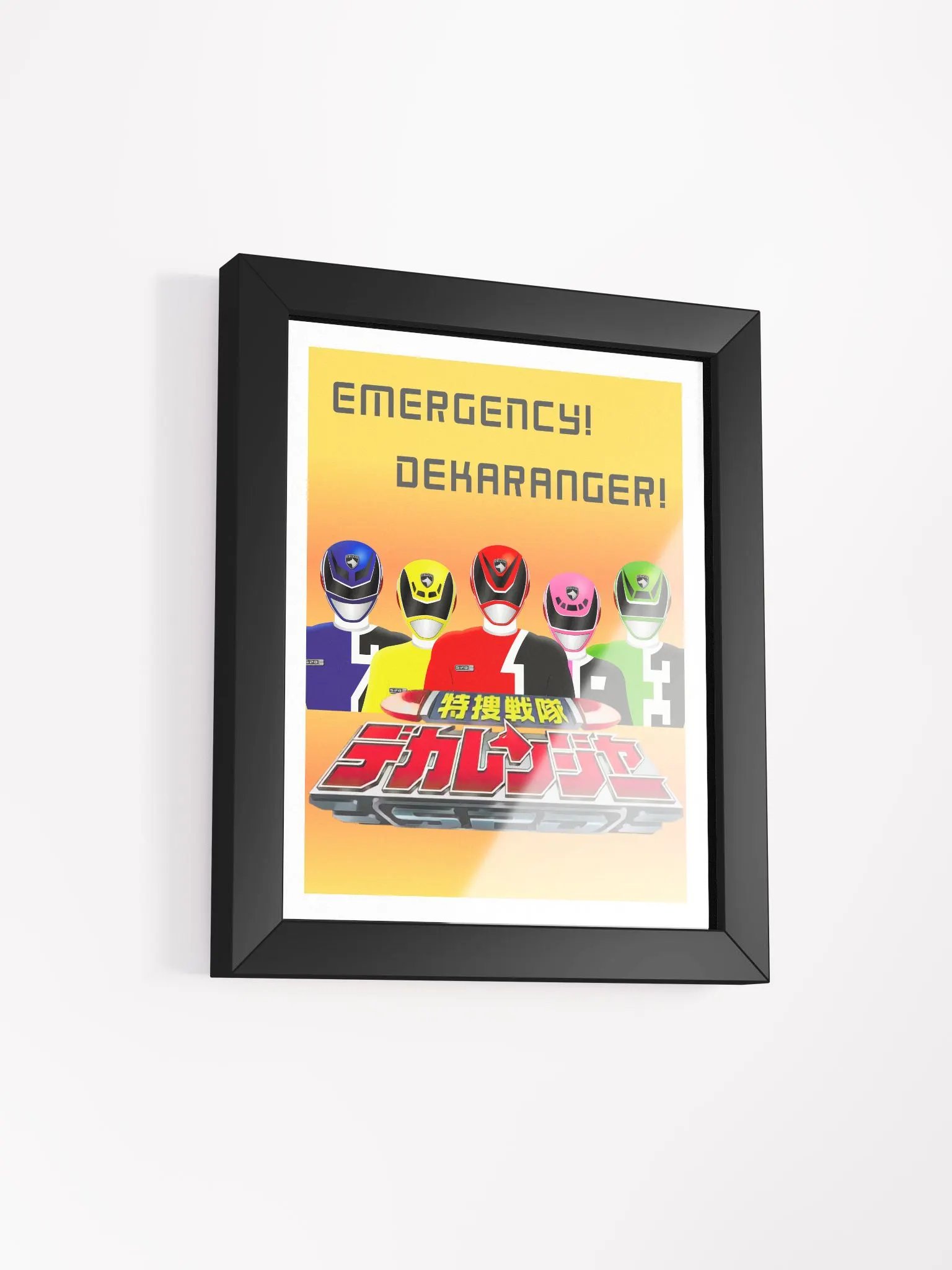 Emergency! Dekaranger Framed Poster product image (11)