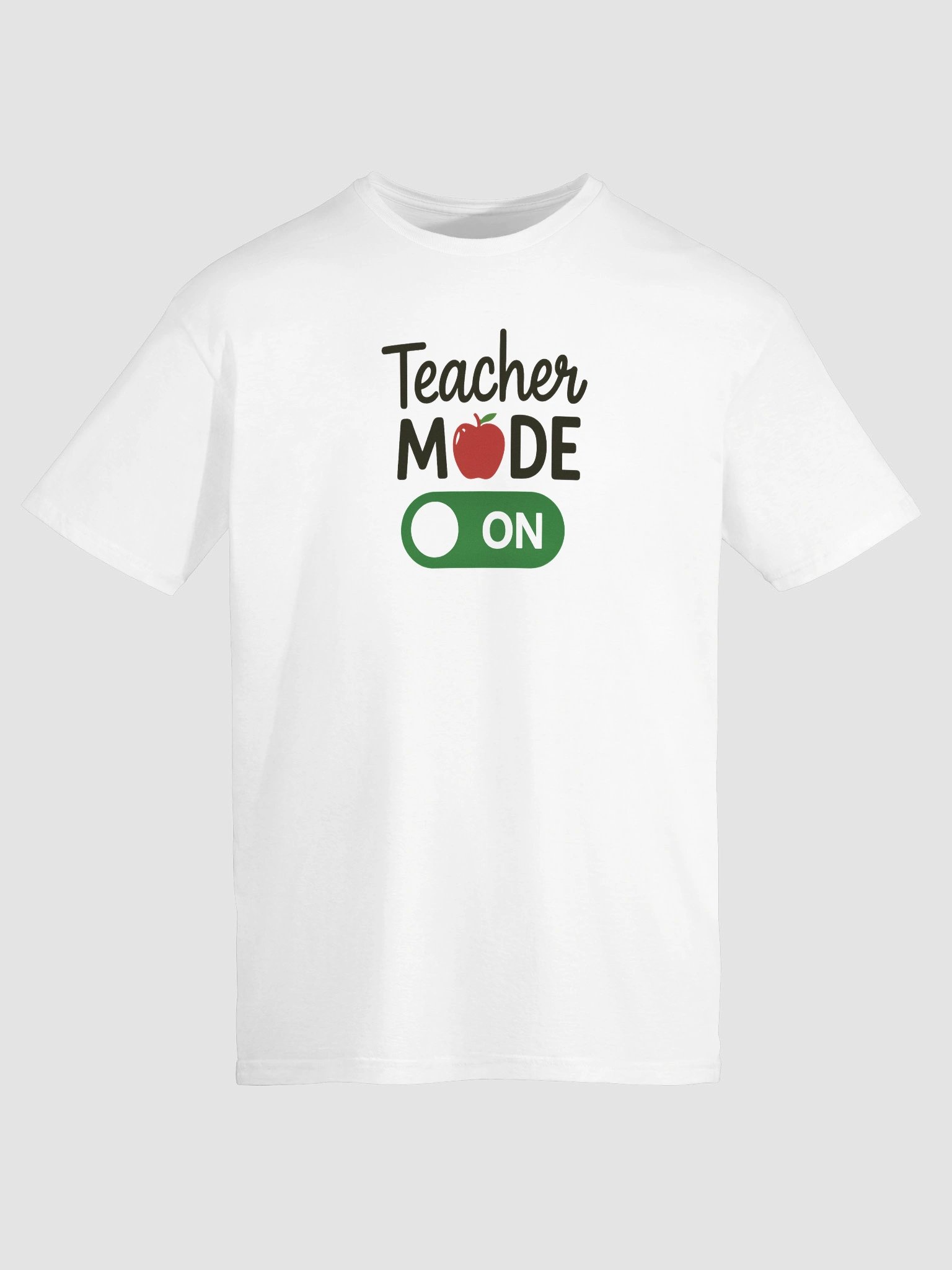 Teacher Mode ON Shirt – Funny Back to School Teacher Gift Tee product image (1)