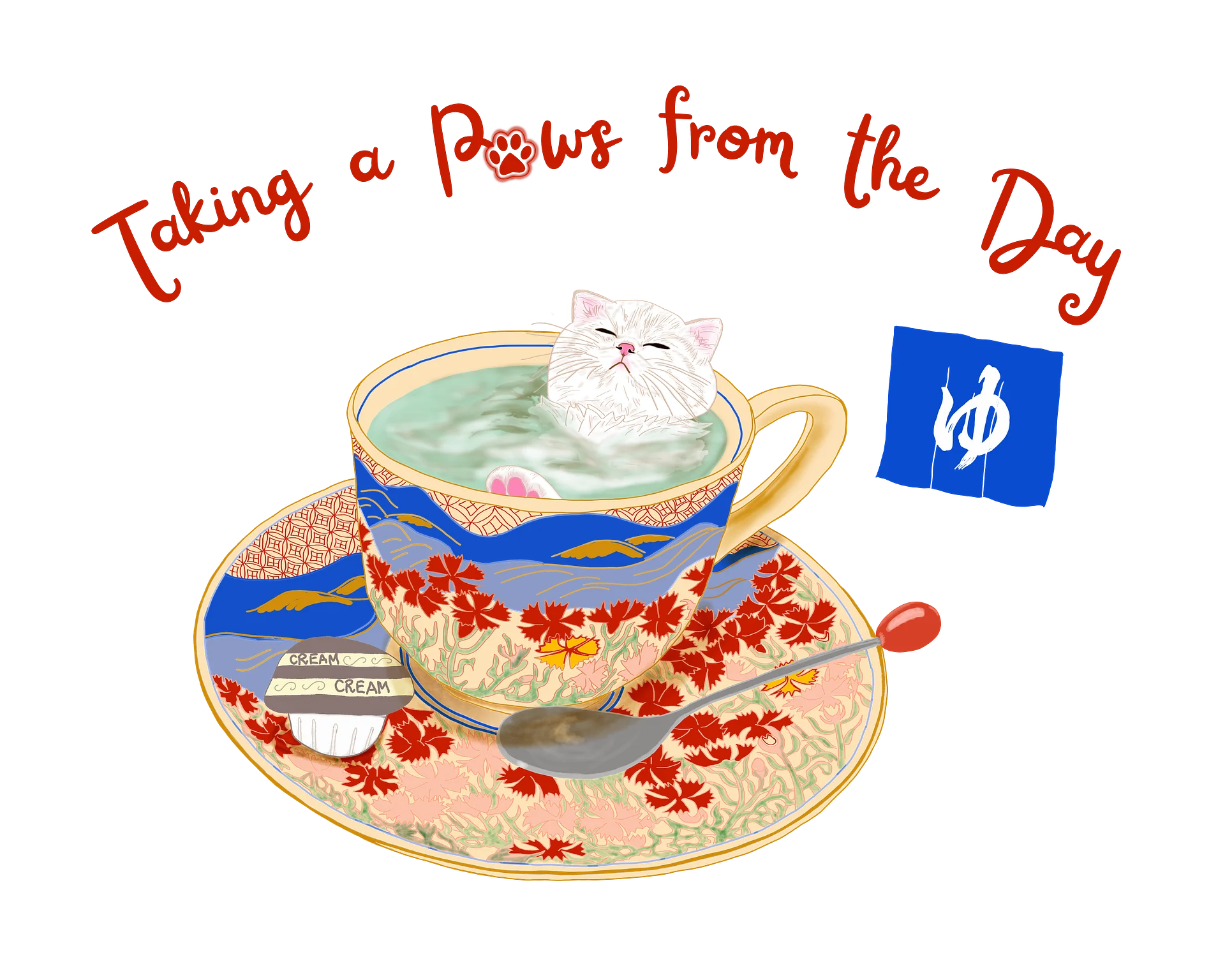 Taking a Paws from the Day (Unisex Tee) product image (2)