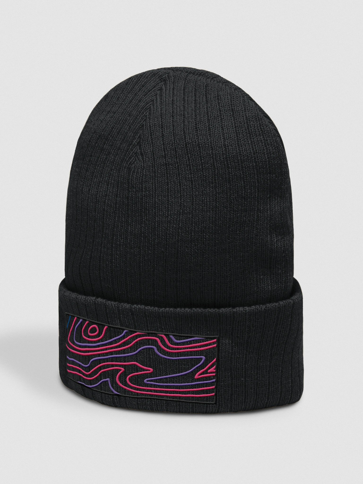 Topographic Pride Bi Beanie product image (2)