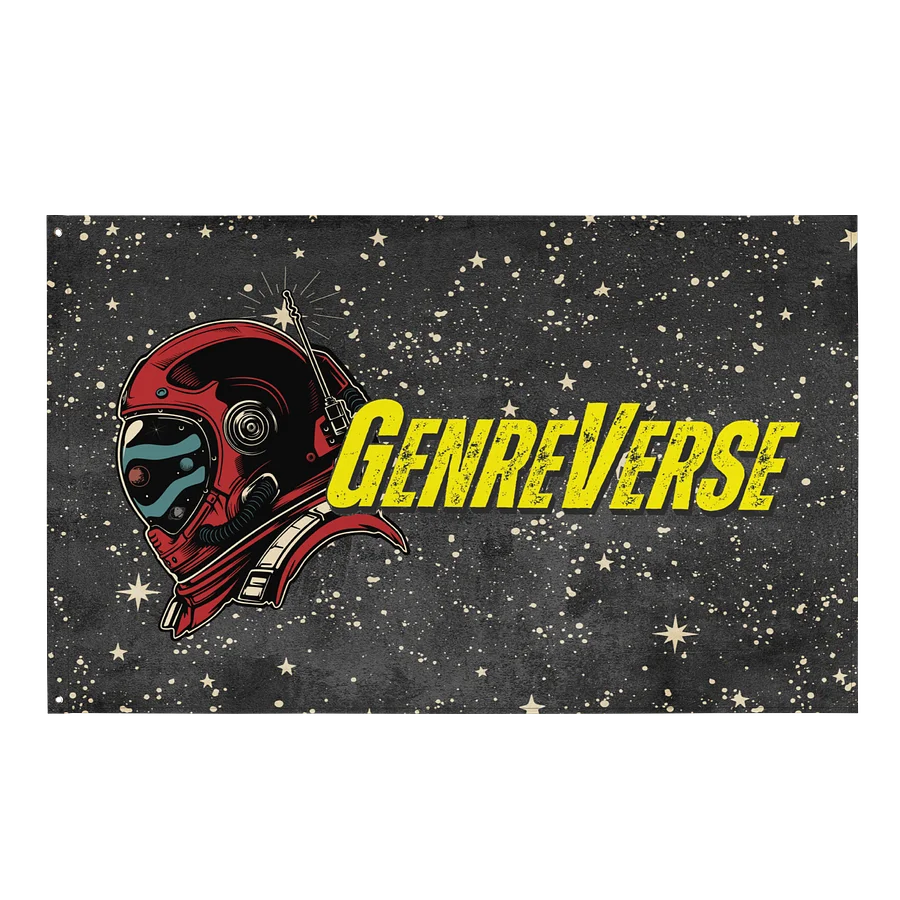 GENREVERSE: "Geohnny" Title Art Flag product image (1)