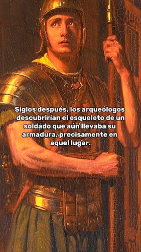 El soldado que no huyó de Pompeya: fiel hasta la muerte

Mientras Pompeya arde y todos intentan escapar, un soldado permanece...