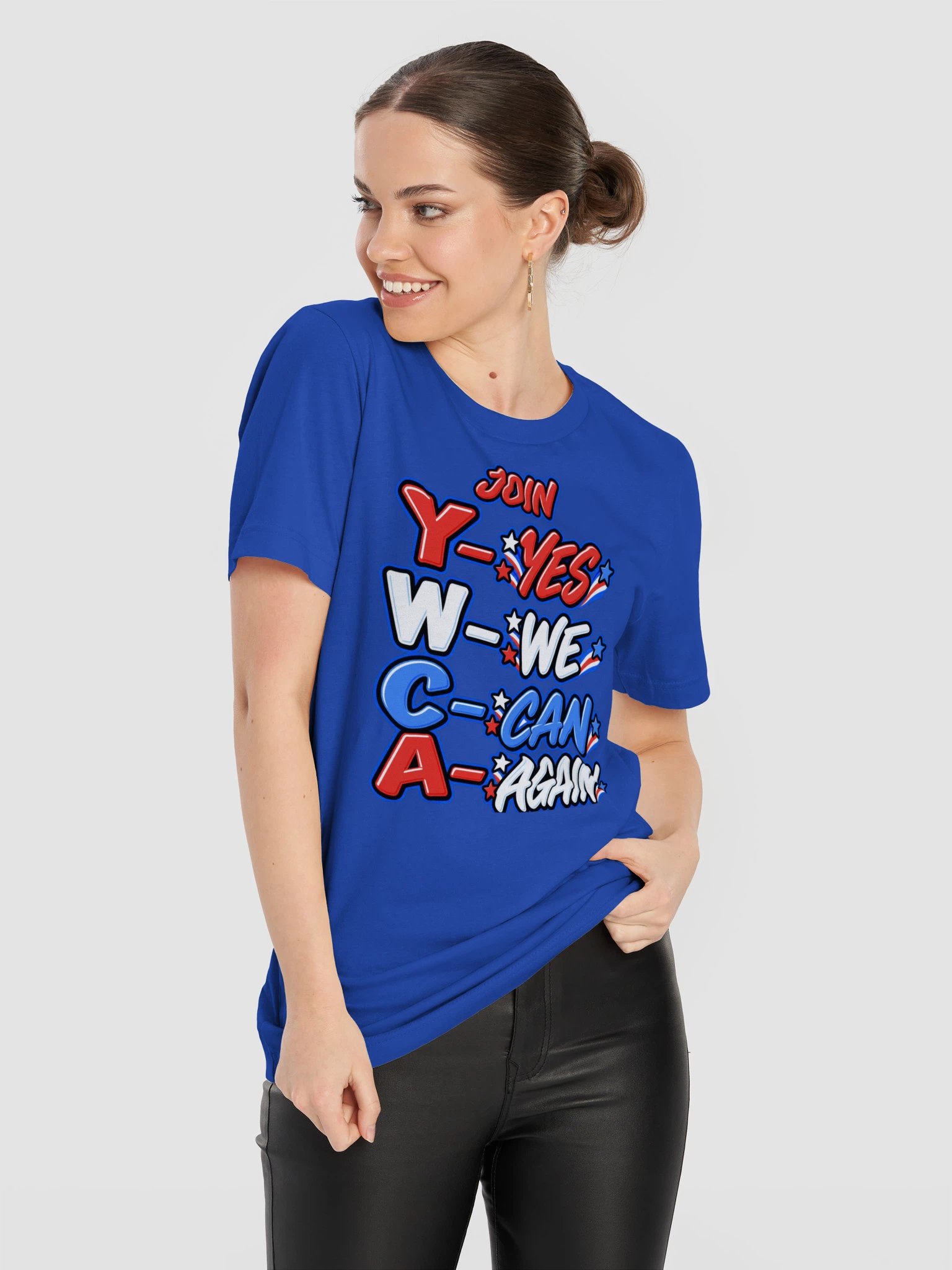 king-Spin Products YMCA Front and Vote Back T-Shirt product image (39)