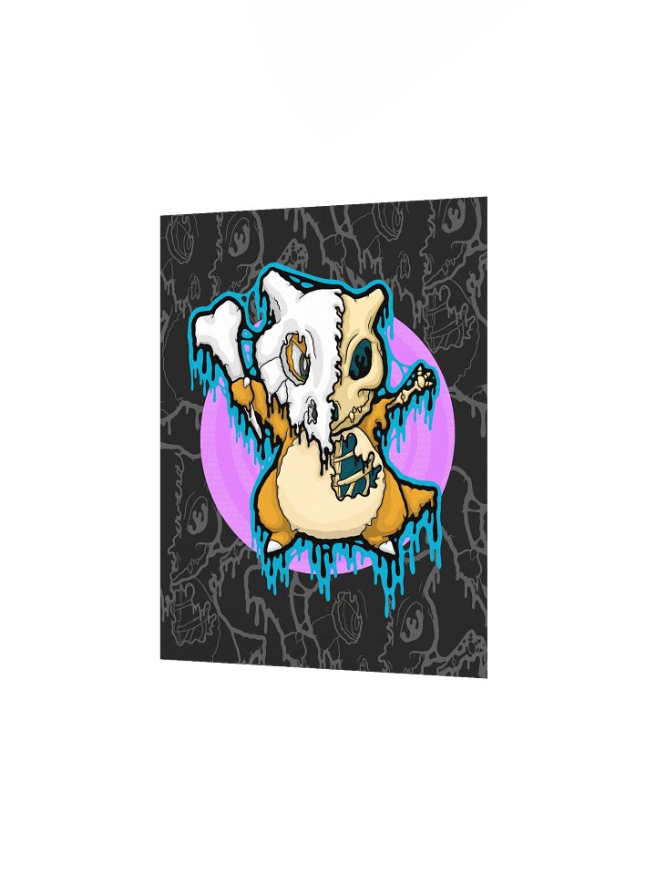 Drippy Bone Mask Skeleton Poster product image (7)