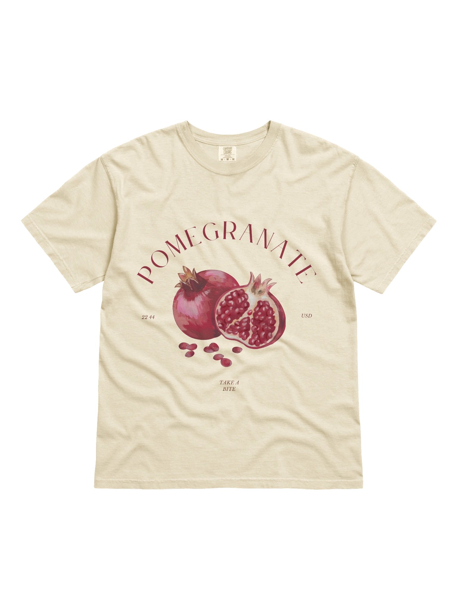 pomegranate tee product image (2)