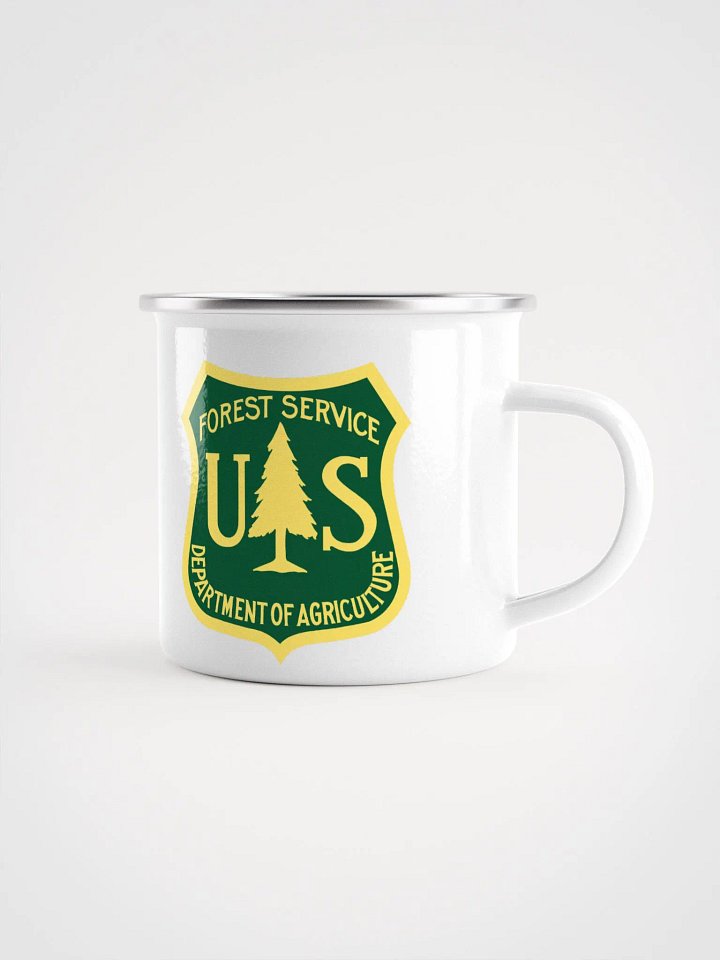 "Forest Service" Enamel Mug product image (1)