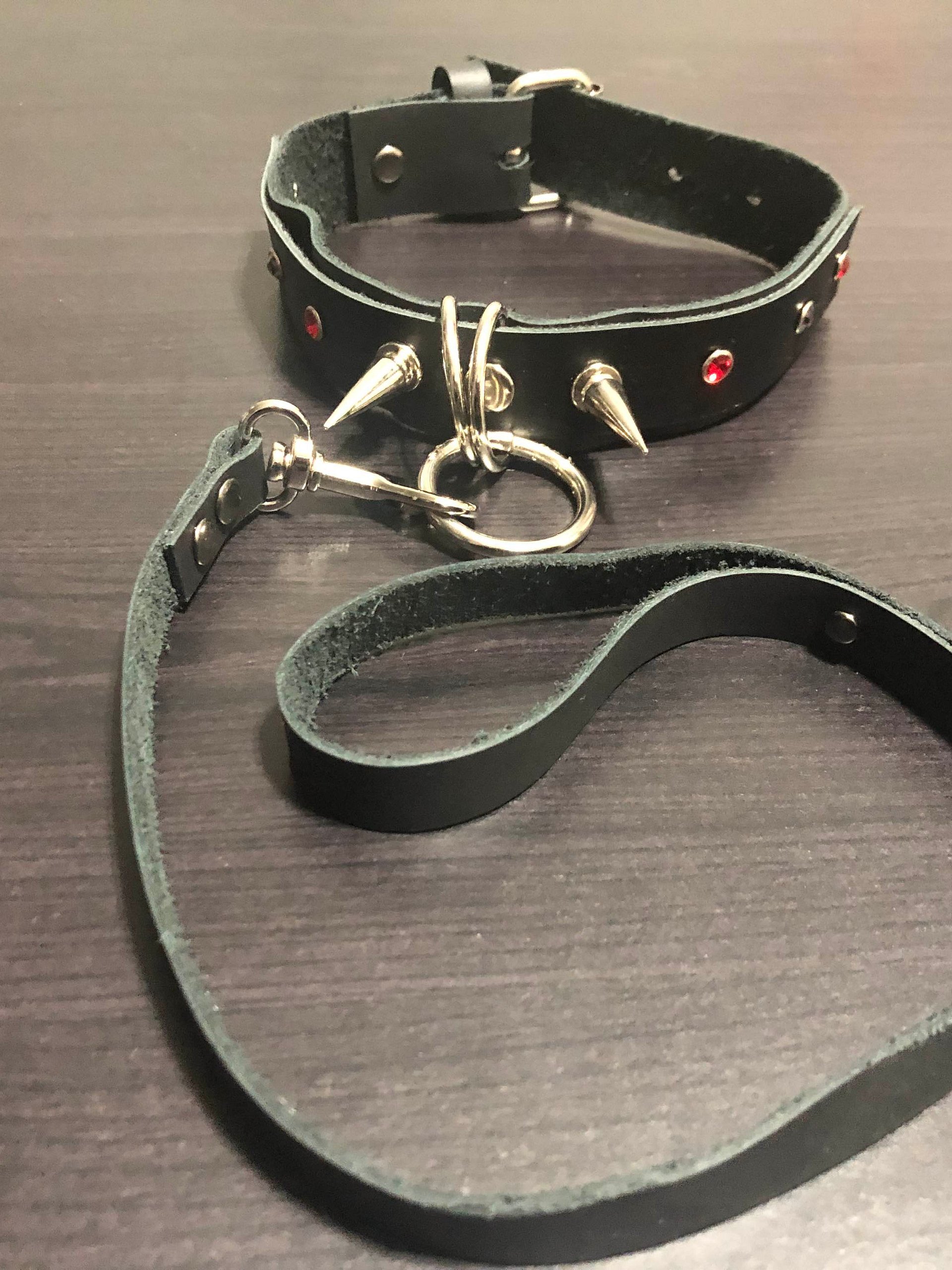 Custom Hand Made Leather Chokers product image (3)