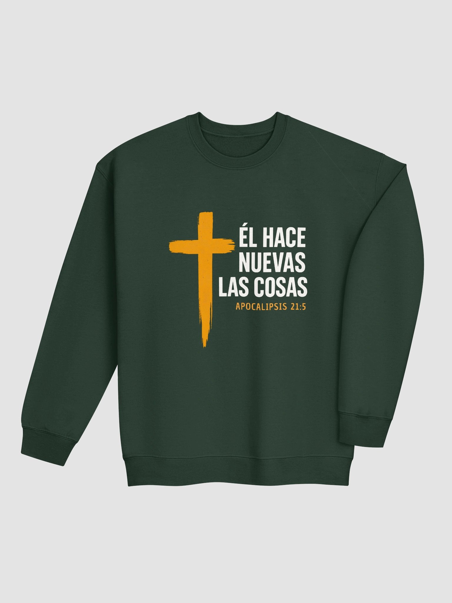 Sudadera Unisex Cuello Redondo | Él hace nuevas las cosas product image (16)