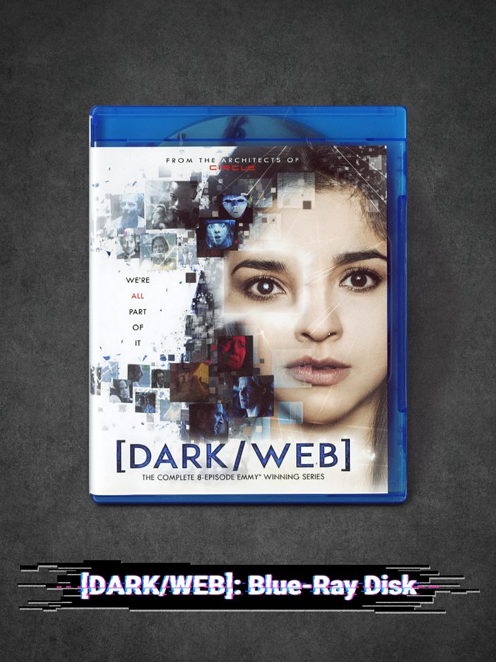 [DARK/WEB]: Special Edition Blu Ray Disk product image (1)