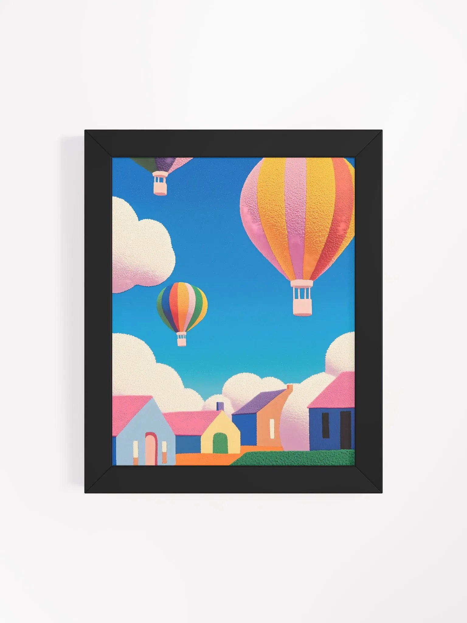 Whimsical Hot Balloons Poster product image (67)