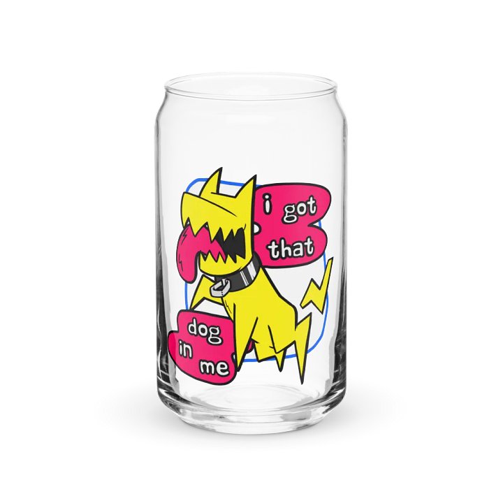 "Got That Dog" Gremmy Soda-Glass product image (1)