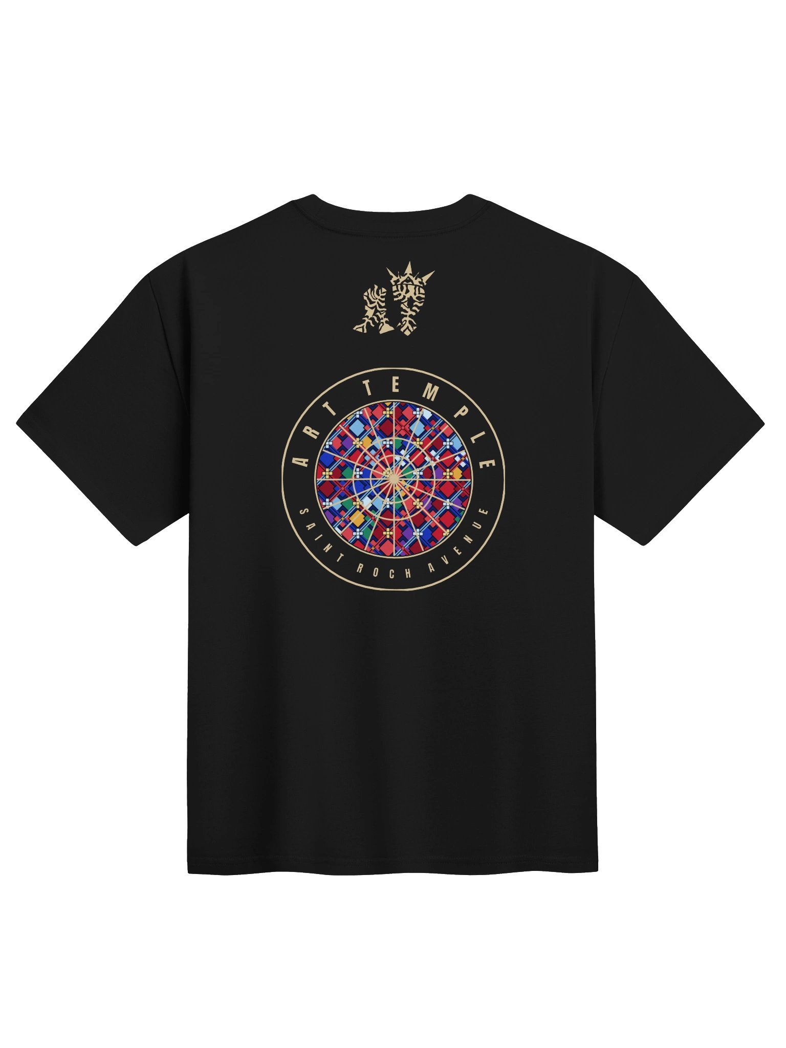 504 — Art Temple · Tee · Black product image (2)