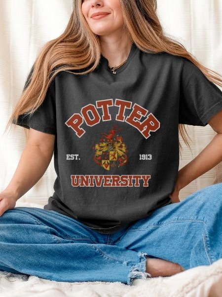 Potter Vintage Magical Collegiate Shirt product image (3)