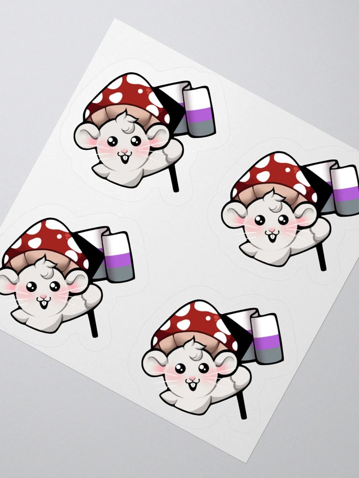 Demisexual Pride Flag Stickers product image (2)