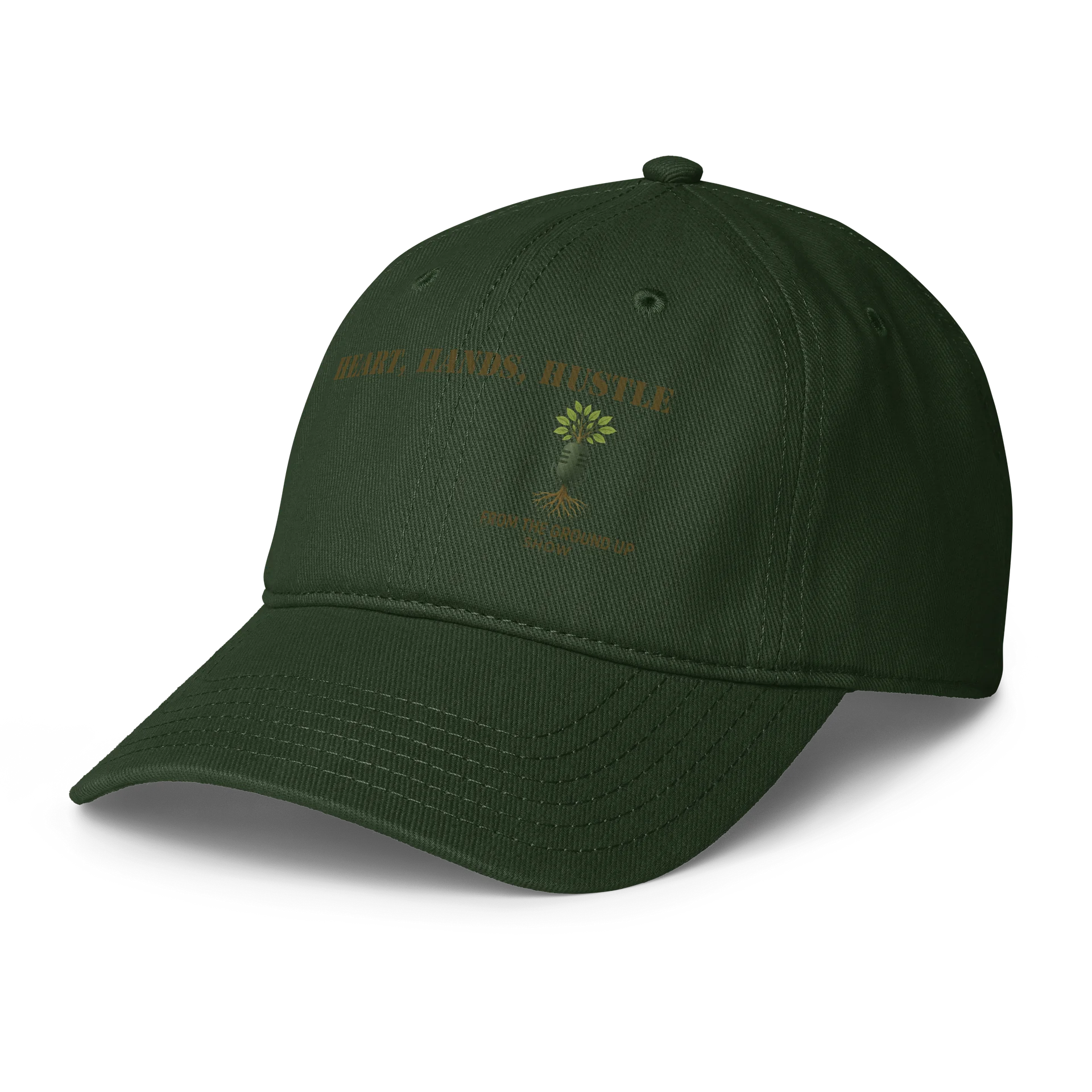 Heart Hands Hustle Baseball Cap product image (3)