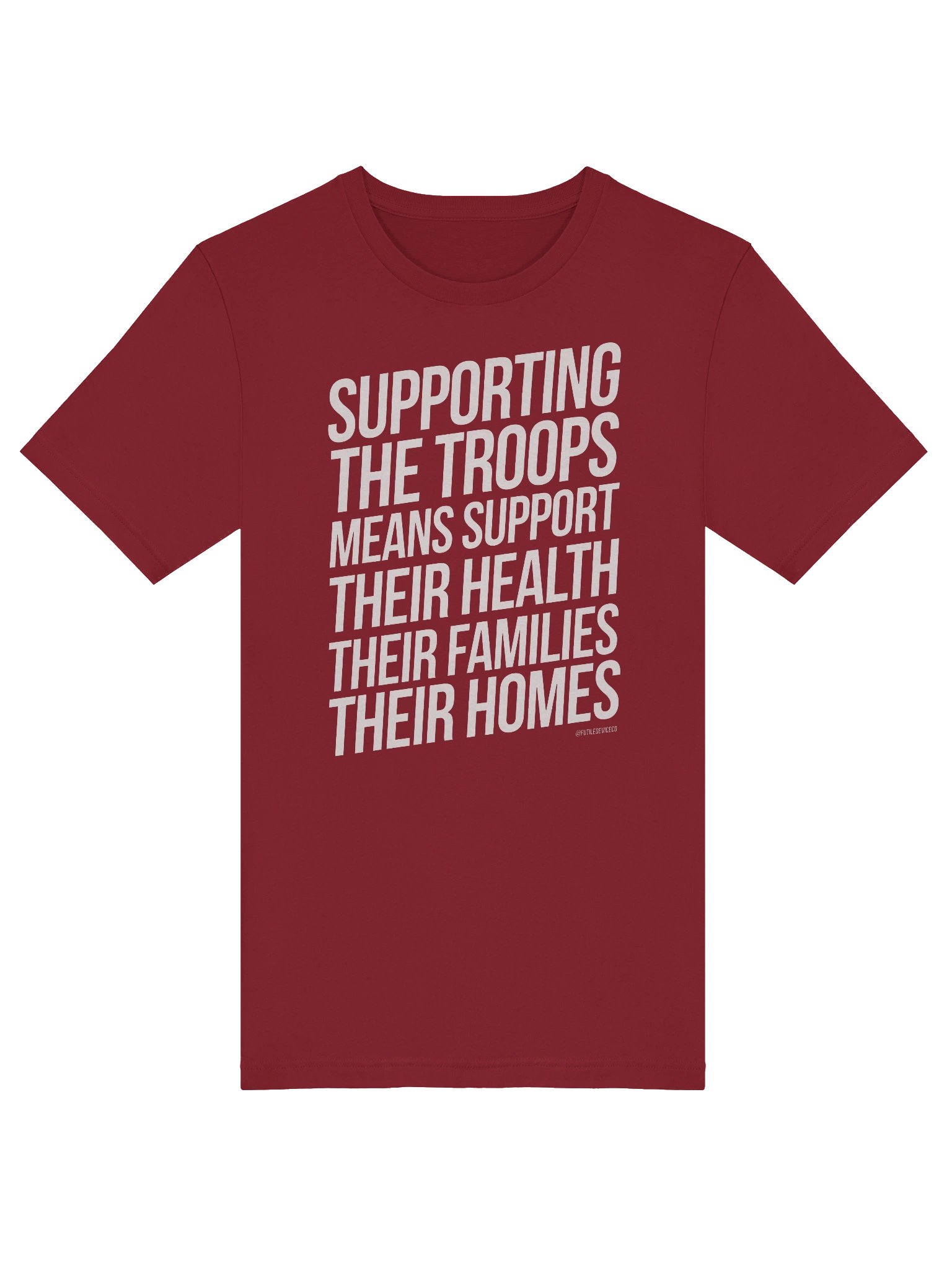 FUTILE DEVICE: SUPPORT THE TROOPS (TEE) product image (37)