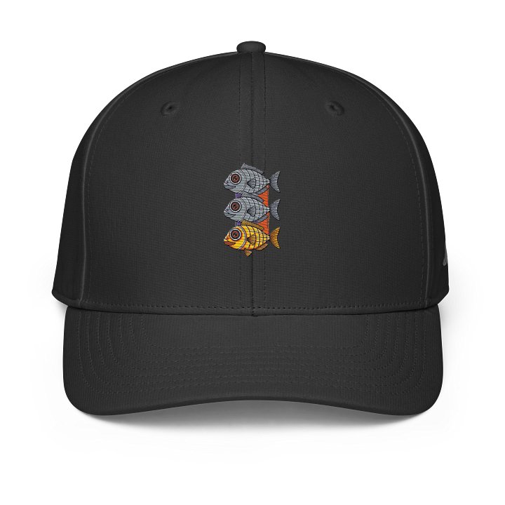 Geometric Fish Stack Illustration Cap product image (1)