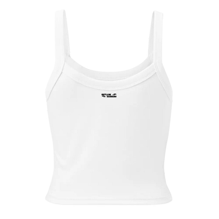 Outlaw Baggers Classic Women's Tank (White) product image (2)