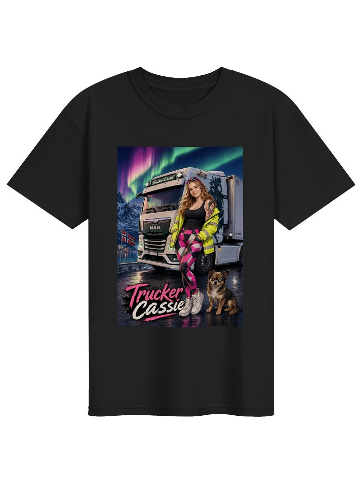 Trucker Cassie Aurora Truck Poster Tee product image (6)