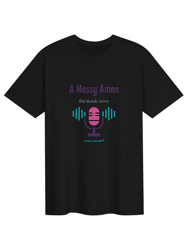 A Messy Amen Tee - Charcoal Grey product image (21)