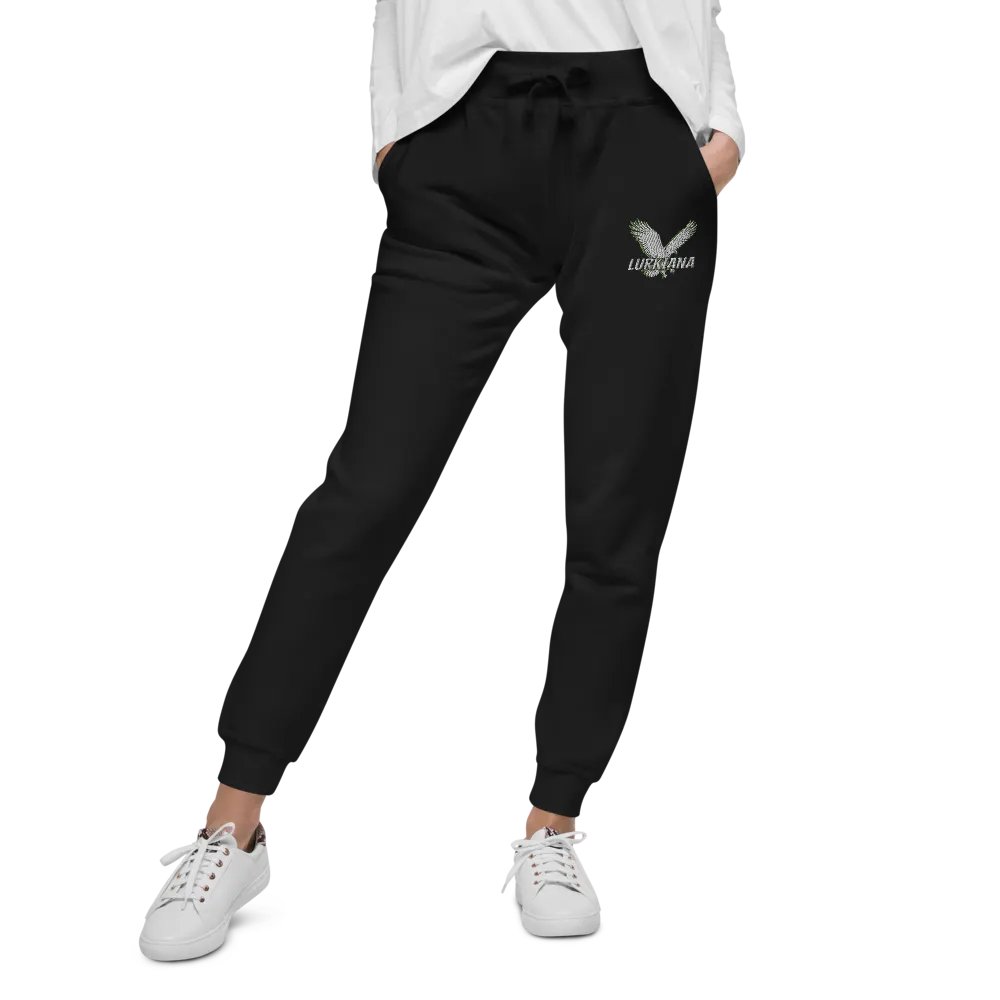 Lurkiana Joggers (White and Green) product image (8)