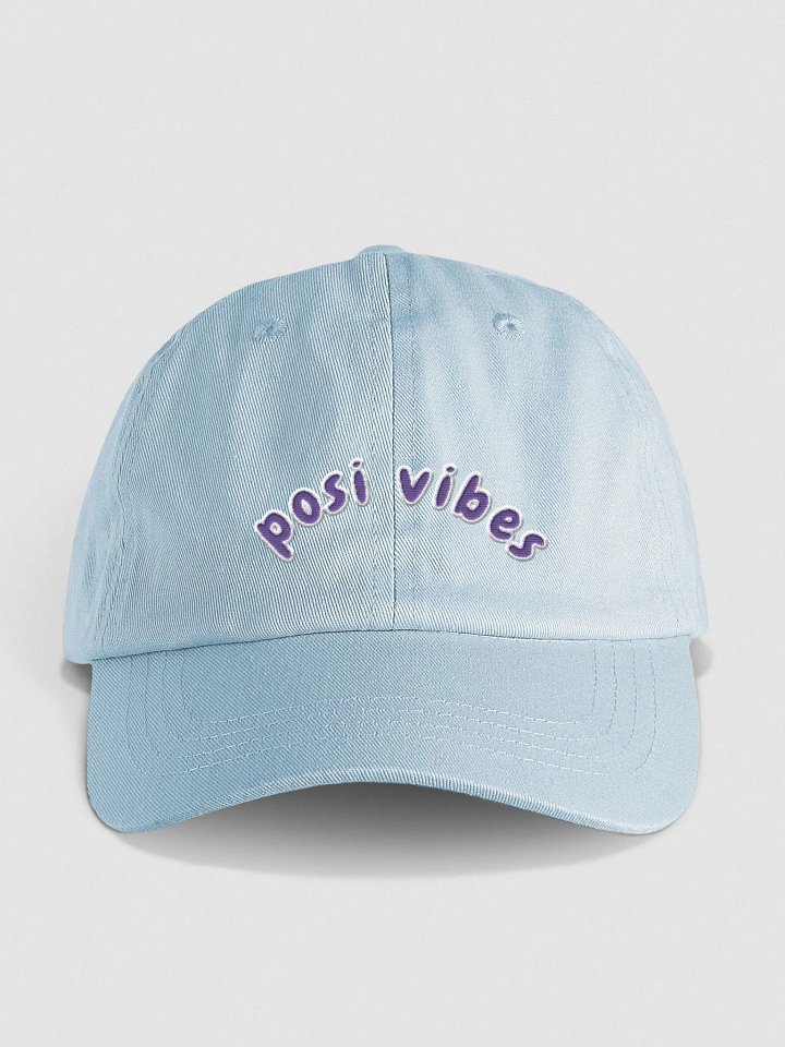 Posi Vibes Pastel Dad Hat product image (1)