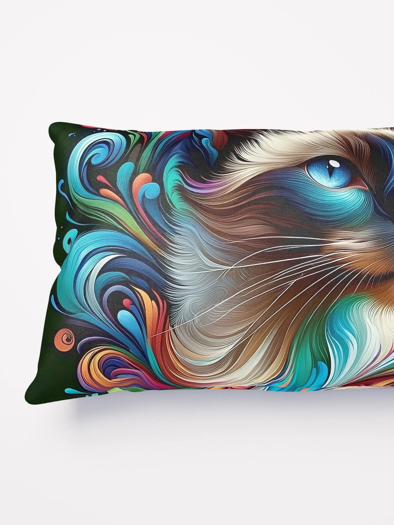 All-Over Print Basic Pillow: Tonkinese product image (7)