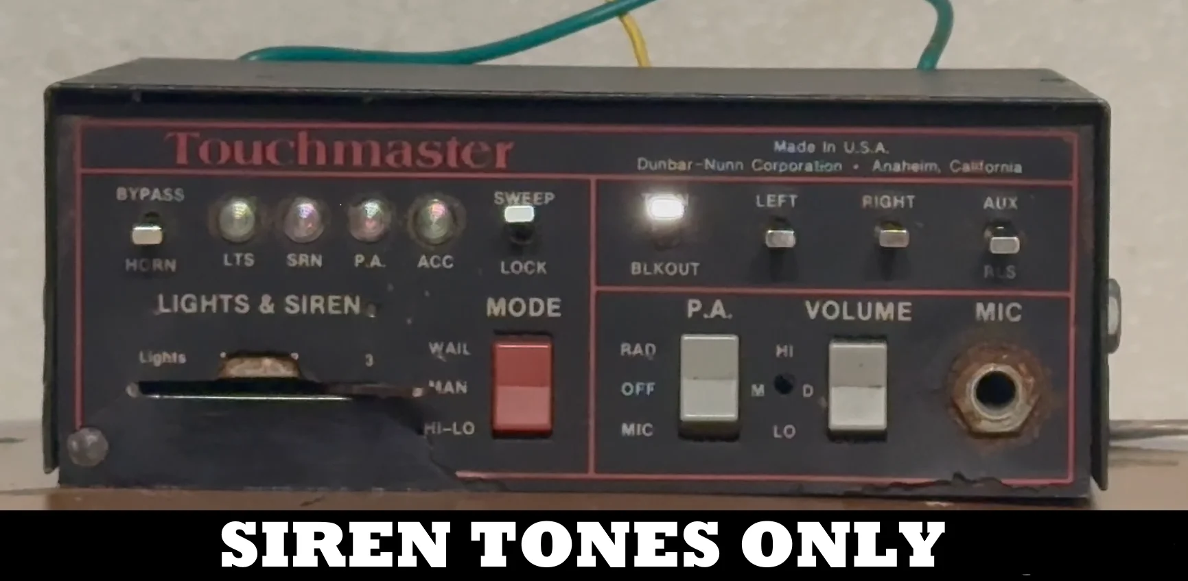Unitrol Touchmaster TM4 Audio Pack product image (1)