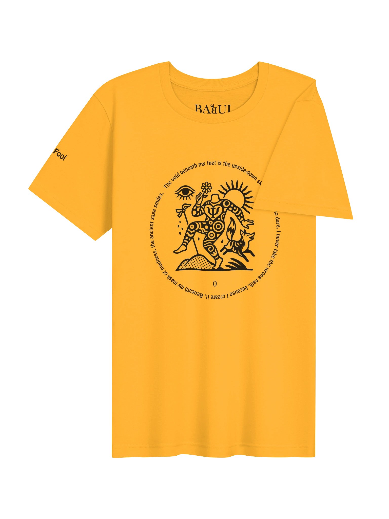 The Fool - ArcanaPop T-Shirt – Where Tarot Magic Meets Pop Art product image (5)