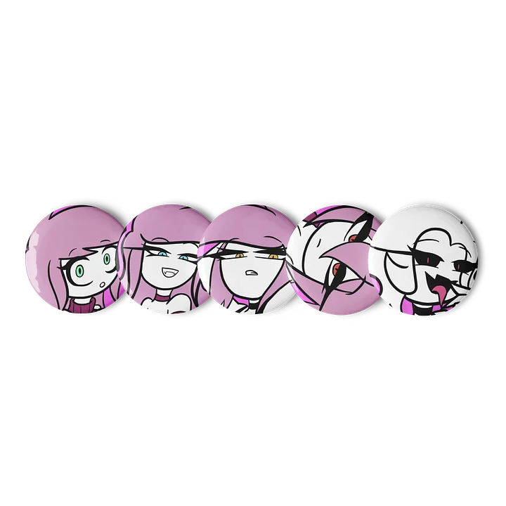 Unstable Valentine - Pin Set product image (1)