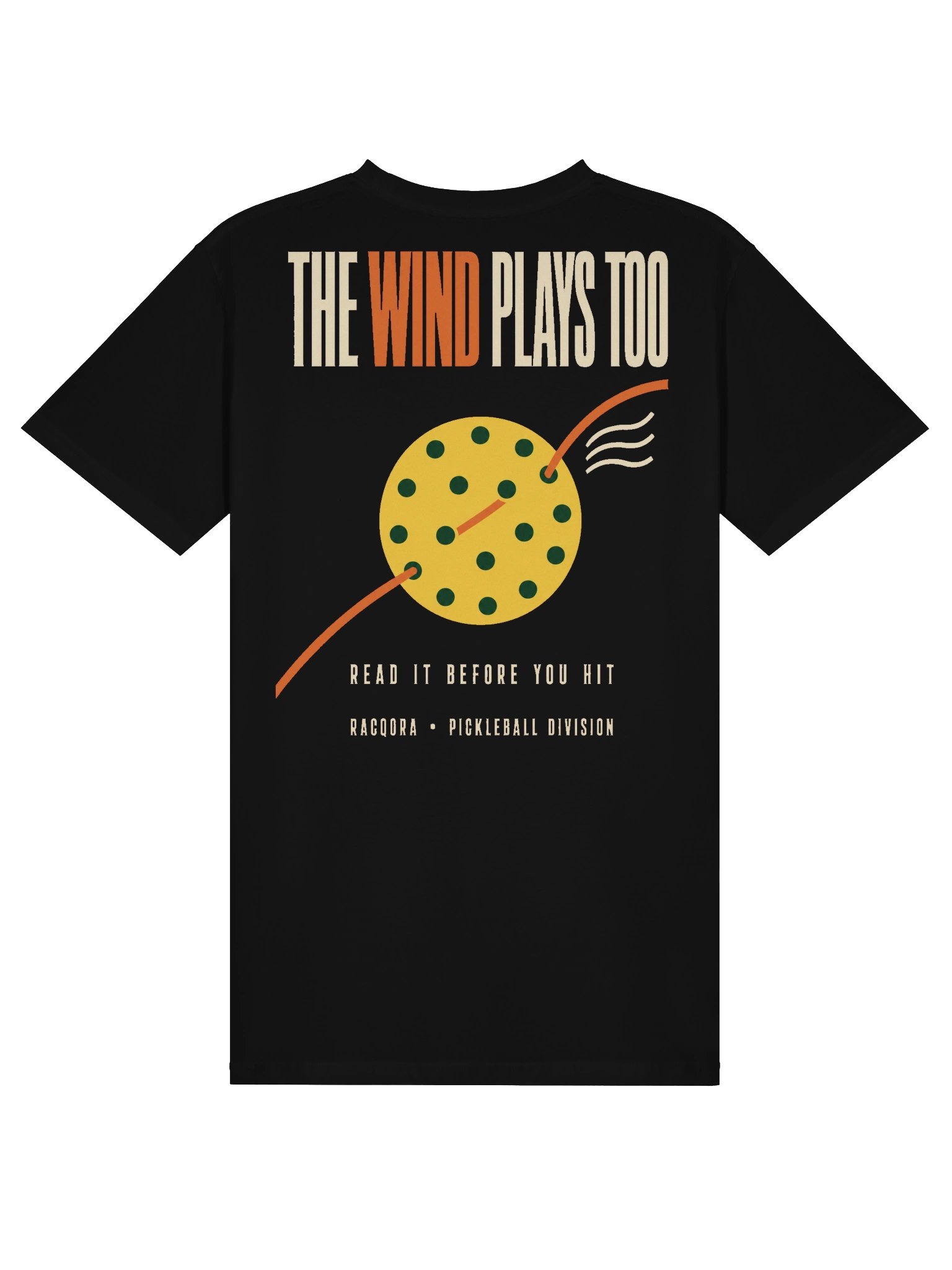 The Wind Plays Too Pickleball Tee product image (3)