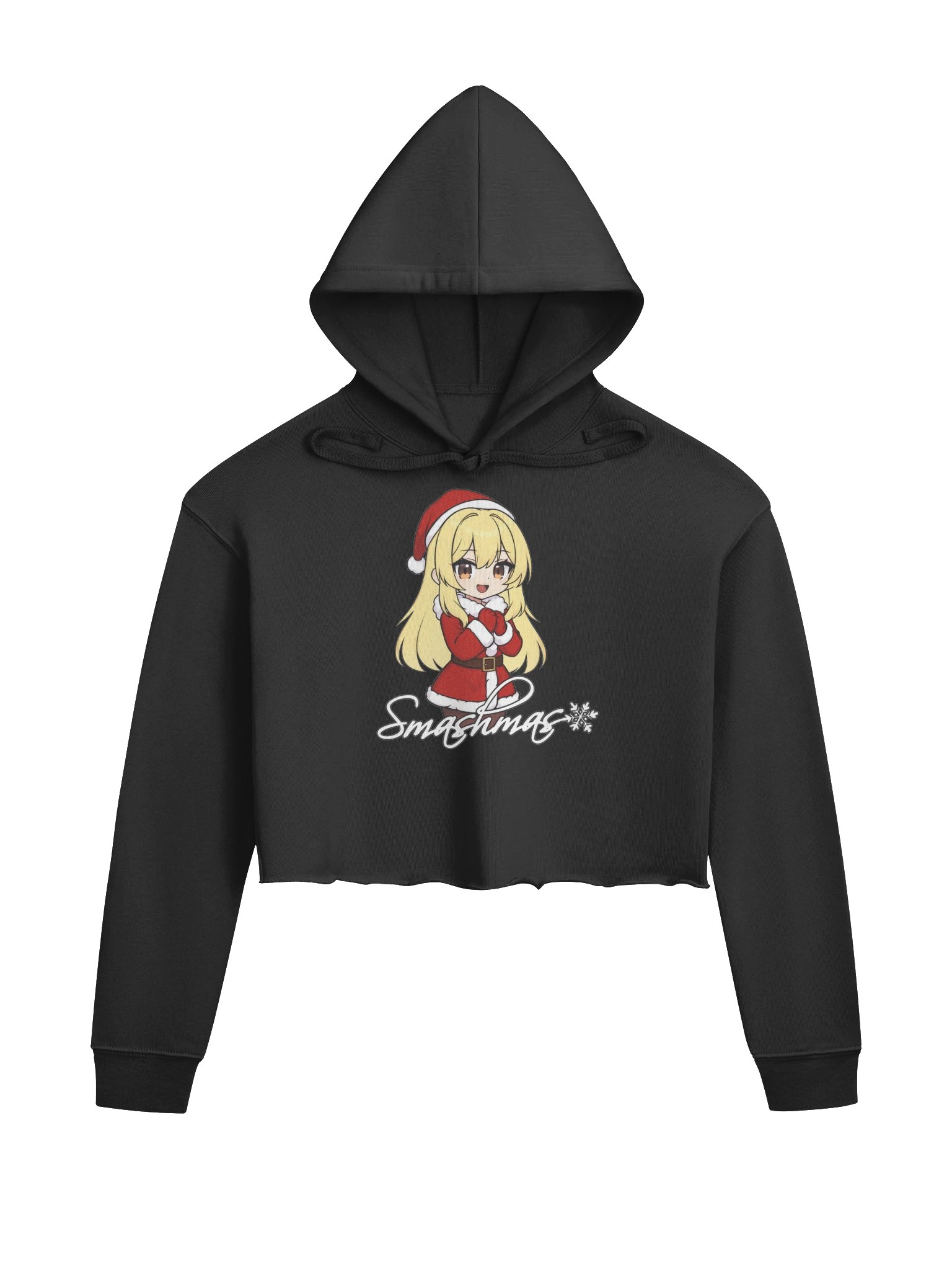 Smashmas 2025 Cropped Crimbus Chibi Hoodie product image (3)