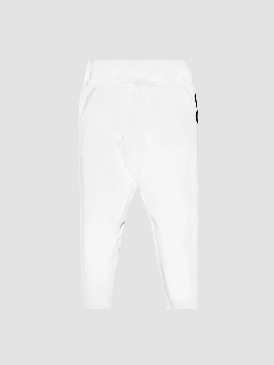 Bear Clan Plus Size Leggings - White product image (5)