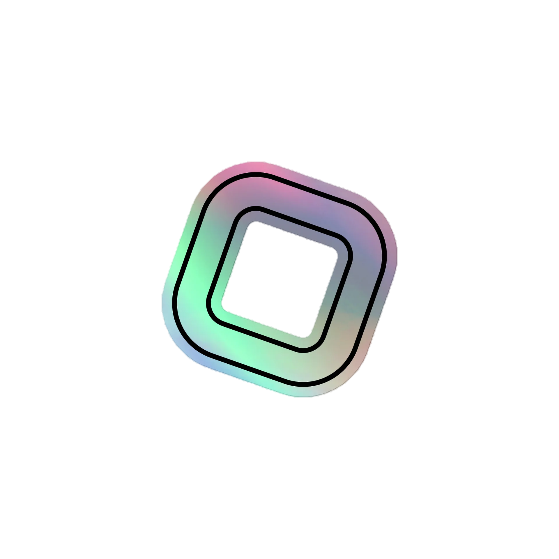 Squircle Sticker (Holo) product image (1)