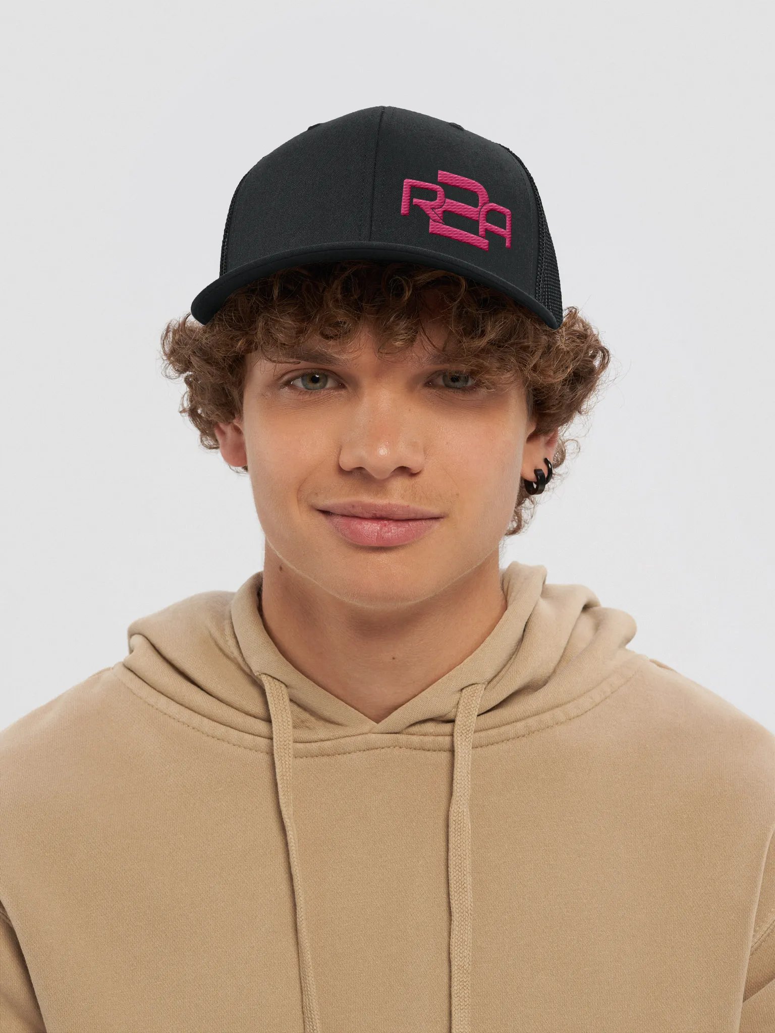 R2A Pink Stitching Trucker Hat product image (5)