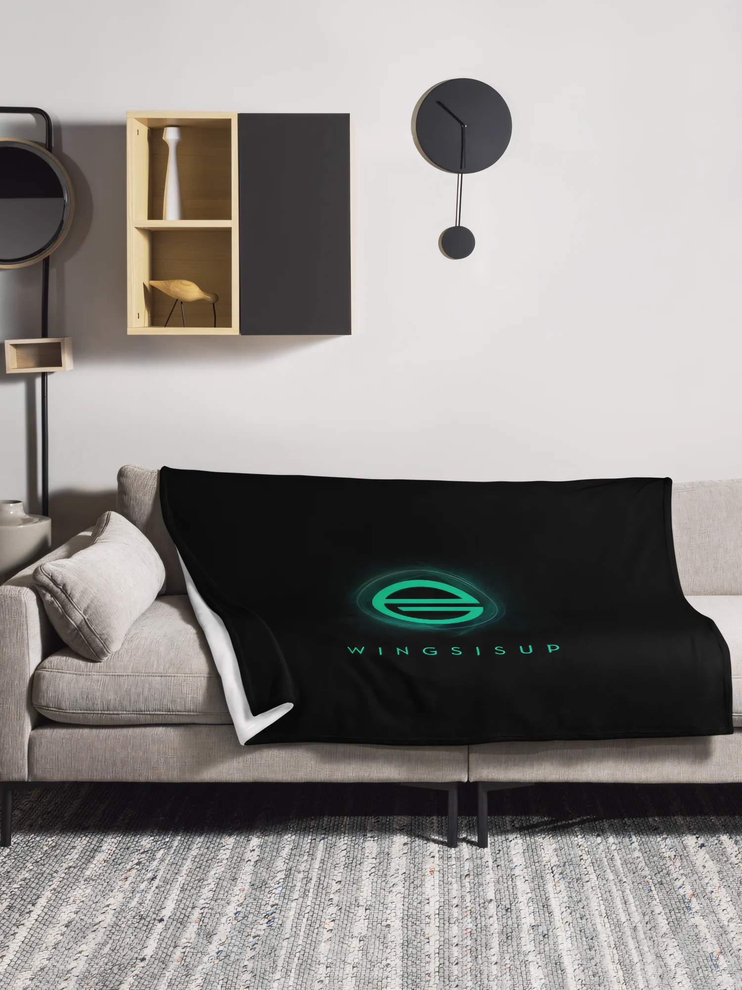 Ellesmere x WingsIsUp Throw Blanket product image (1)