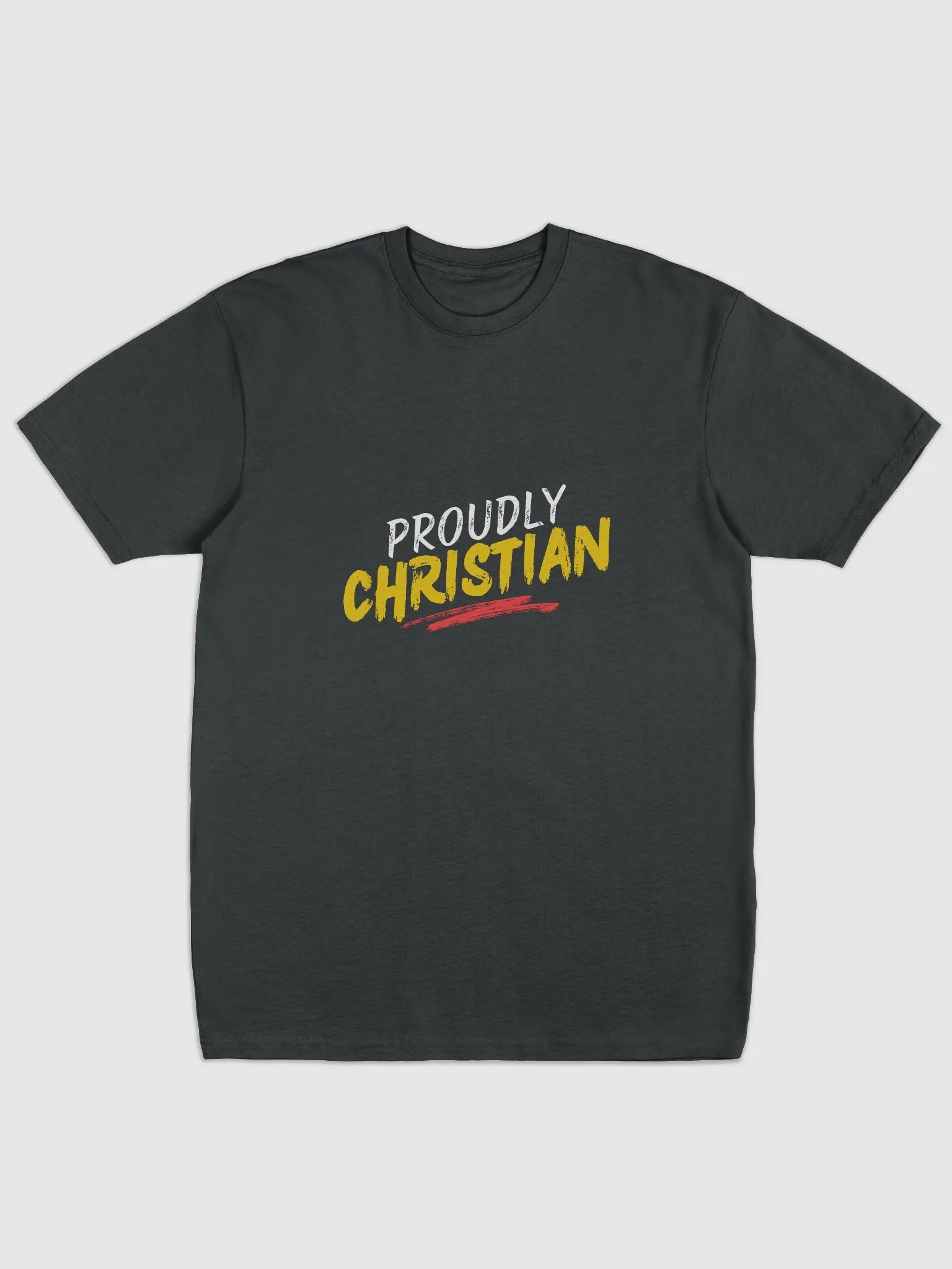 PROUDLY CHRISTIAN Heavyweight Tee product image (1)