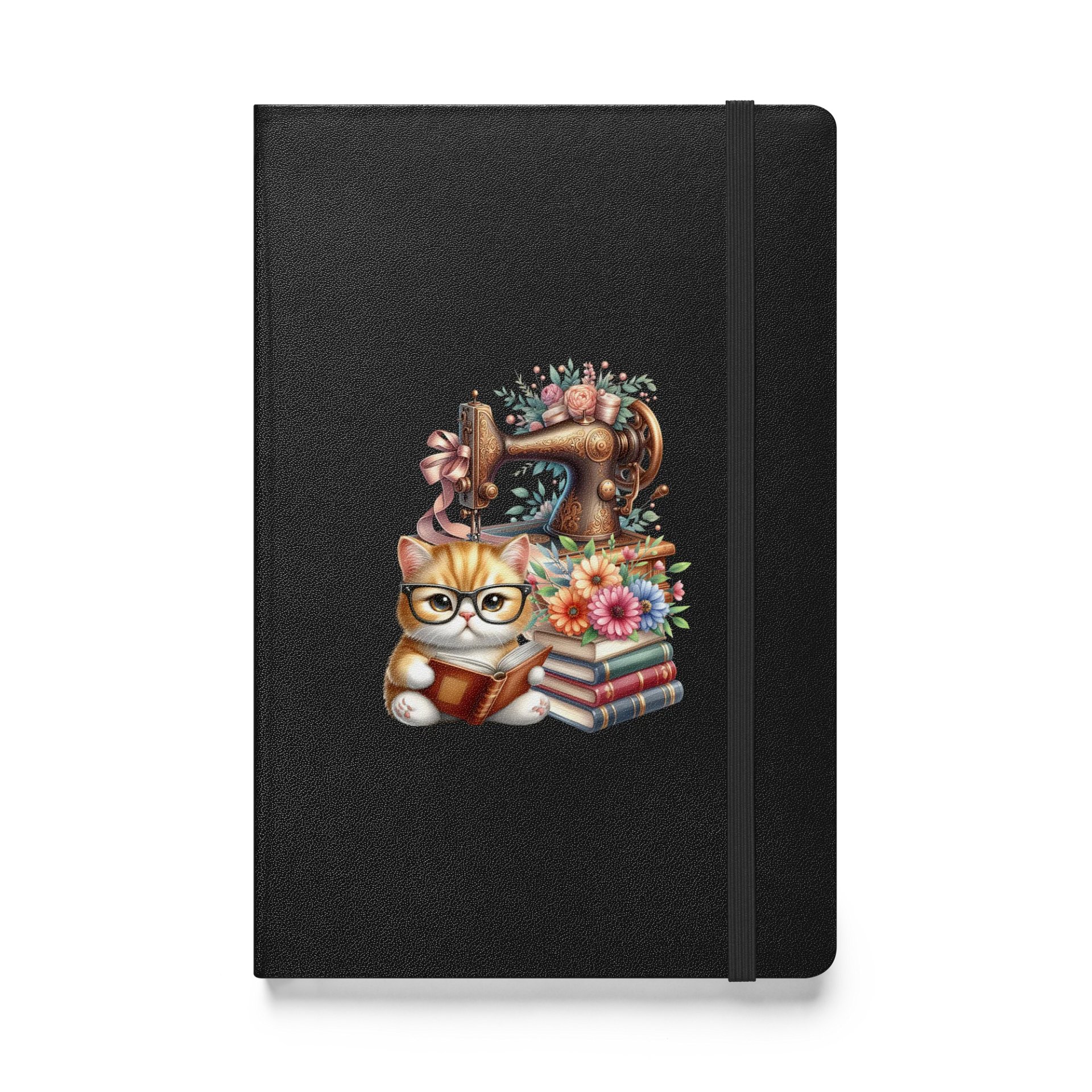 Whiskers & Words Hardcover Notebook product image (1)